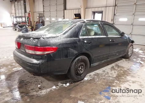 2003 Honda Accord 2.4 Lx из США, поврежденный, VIN 3HGCM56393G712458